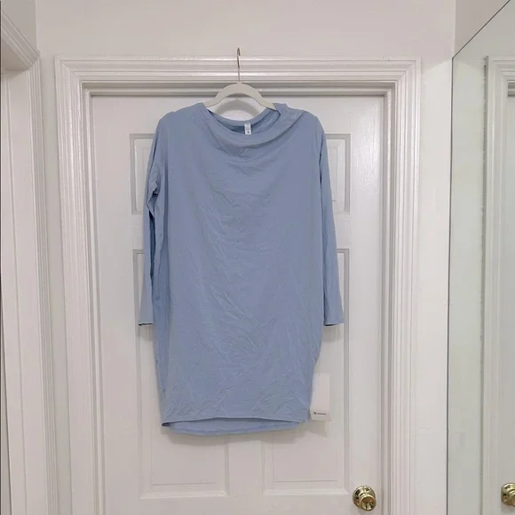 Lululemon Light Blue Long Sleeve Dress NWT - Picture 1 of 3